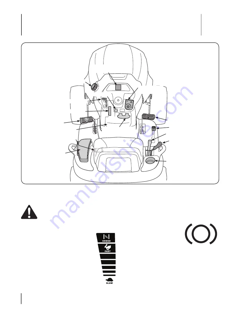 Cub Cadet LTX 1045 Operator'S Manual Download Page 12