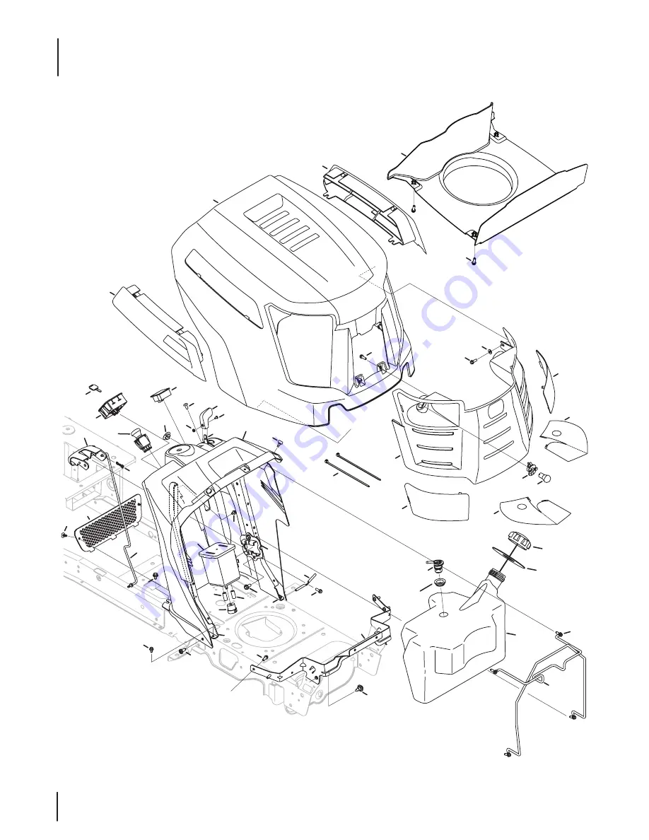 Cub Cadet LTX1050/KW Illustrated Parts Manual Download Page 10