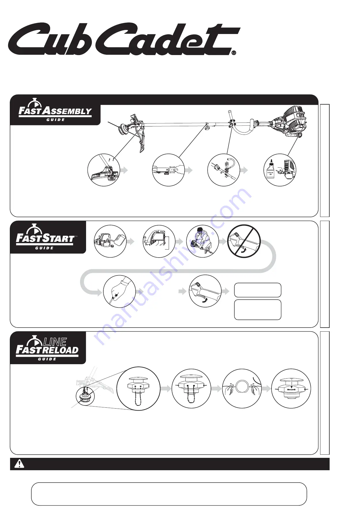 Cub Cadet ST4175 Operator'S Manual Download Page 11