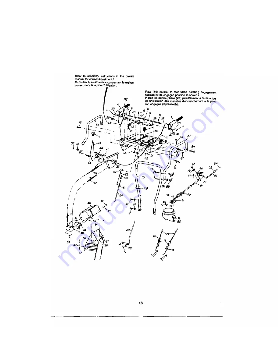 Cub Cadet SW1133L Owner'S Manual Download Page 16