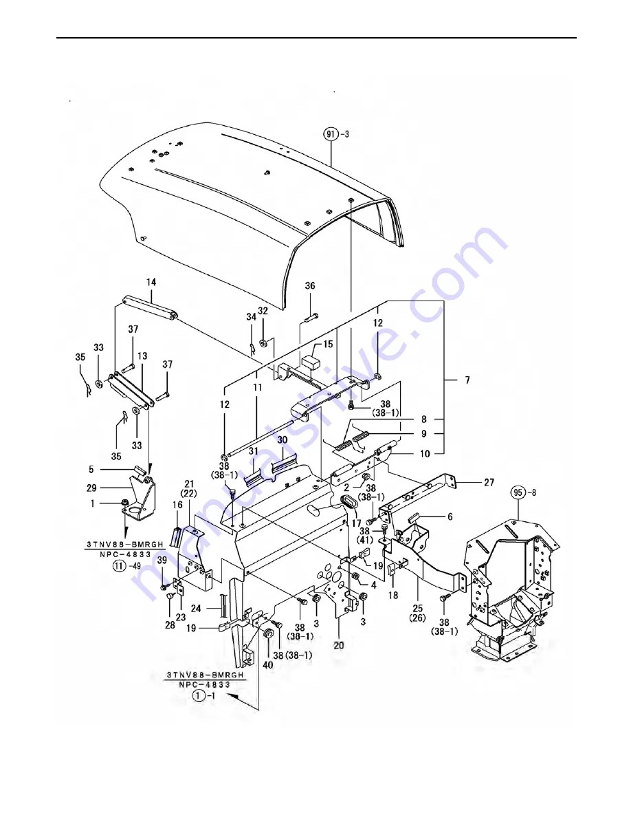 Cub Cadet Yanmar Ex32002 Скачать руководство пользователя страница 142