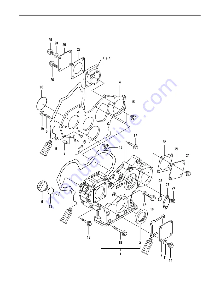 Cub Cadet Yanmar Lx490 Part List Manual Download Page 6