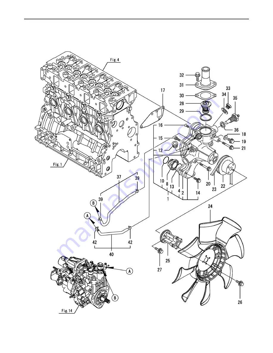 Cub Cadet Yanmar Lx490 Part List Manual Download Page 28