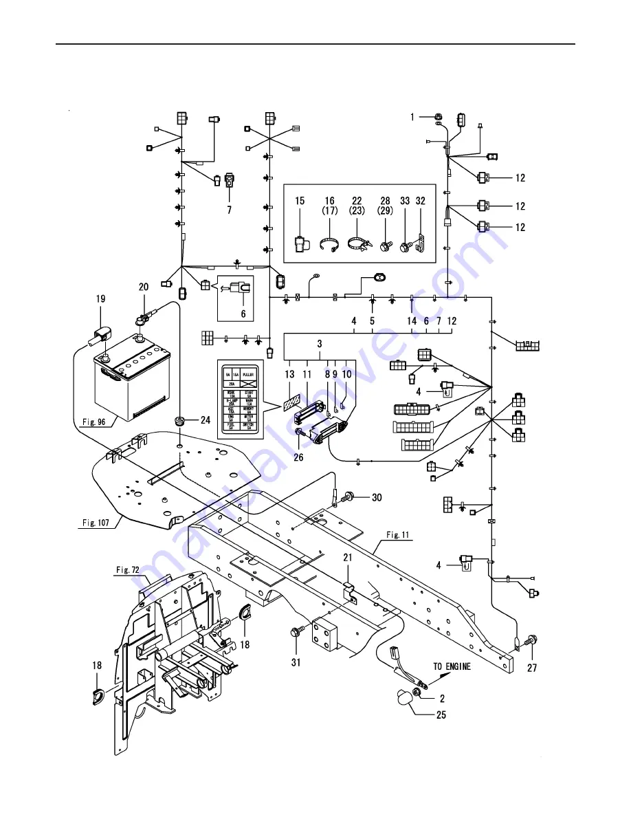 Cub Cadet Yanmar Lx490 Part List Manual Download Page 170