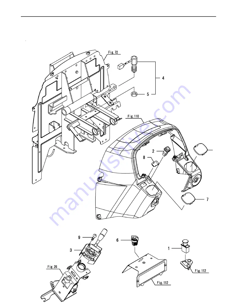 Cub Cadet Yanmar Lx490 Part List Manual Download Page 176