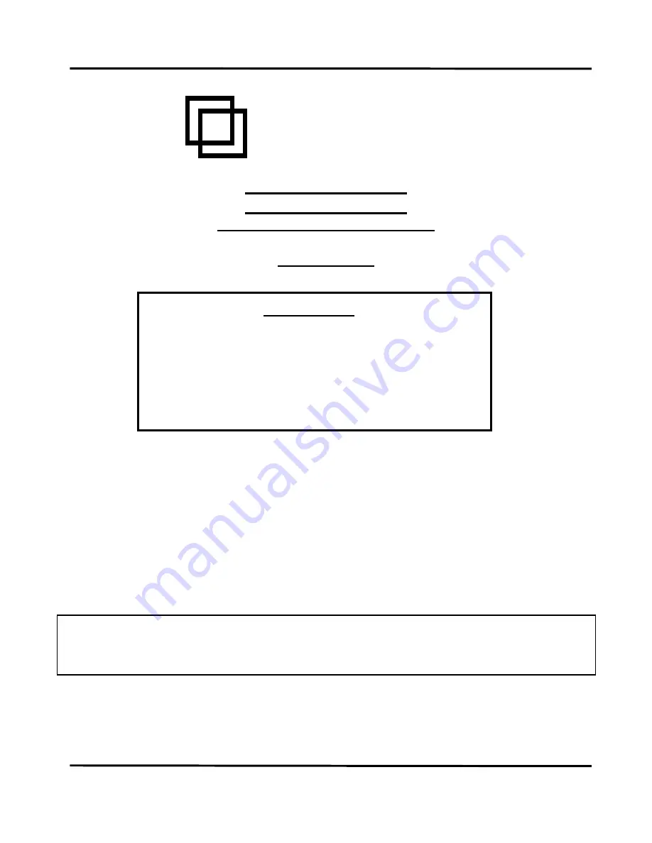 CUBEX SKYMASTER III- 3B Manual Download Page 1