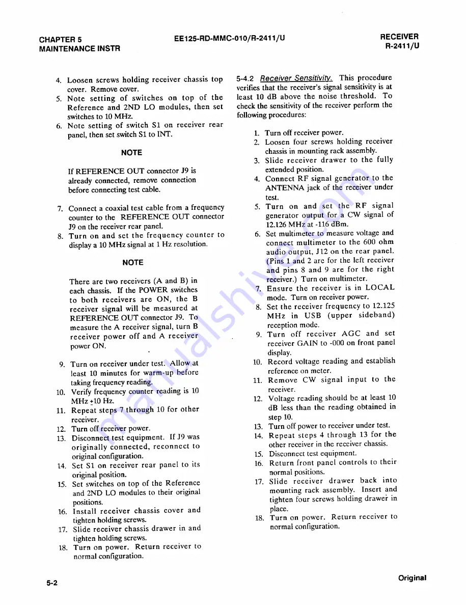 Cubic Communications R-2411/U Скачать руководство пользователя страница 61