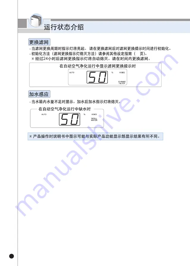 Cuckoo AC-12ZH10F Operating Instructions Manual Download Page 70