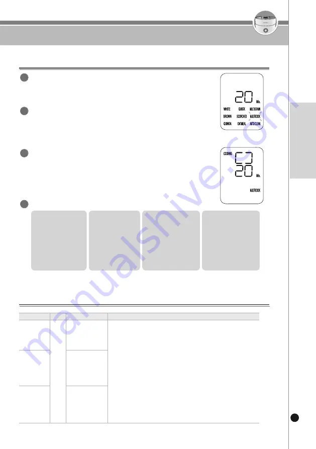 Cuckoo CR-0375F Series User Manual Download Page 19