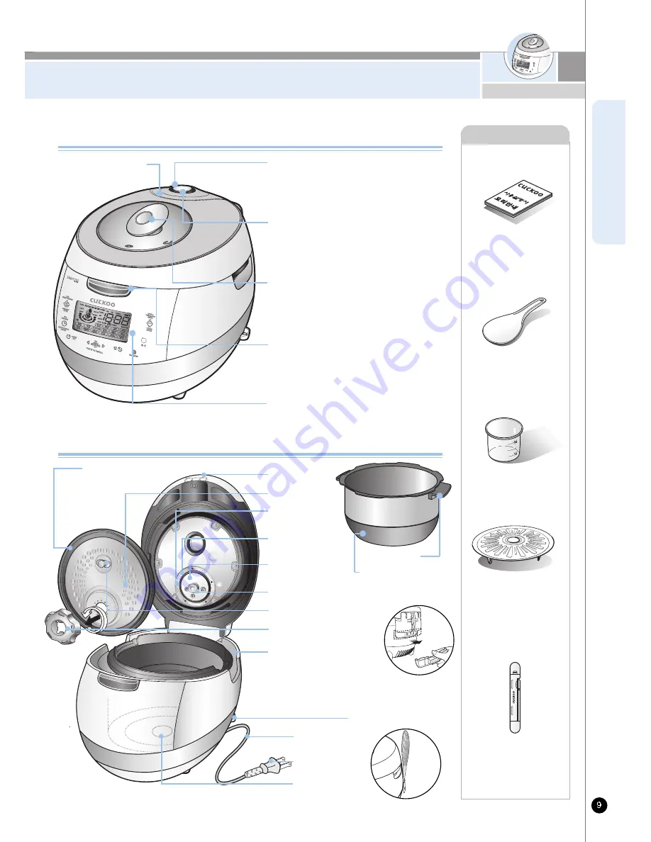 Cuckoo CRP-AH10 Fuzzy Series Скачать руководство пользователя страница 9