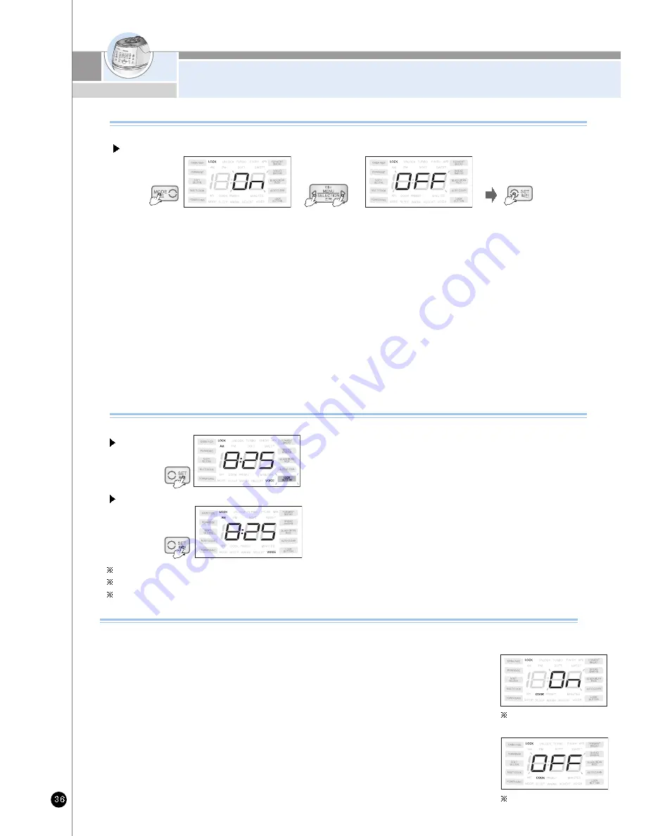 Cuckoo CRP-DH06 Fuzzy Series Скачать руководство пользователя страница 36