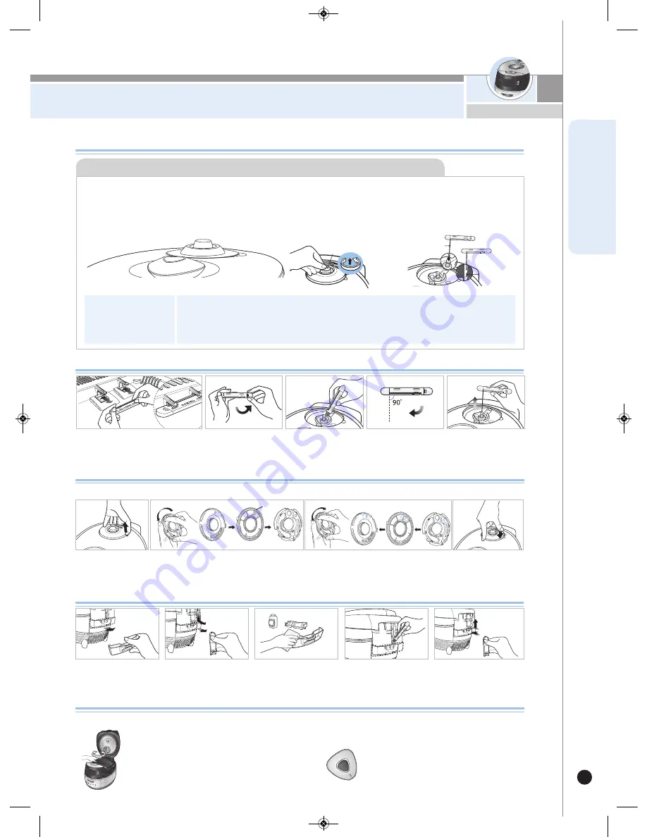 Cuckoo CRP-FH06 Fuzzy Series Operating Instructions Manual Download Page 13