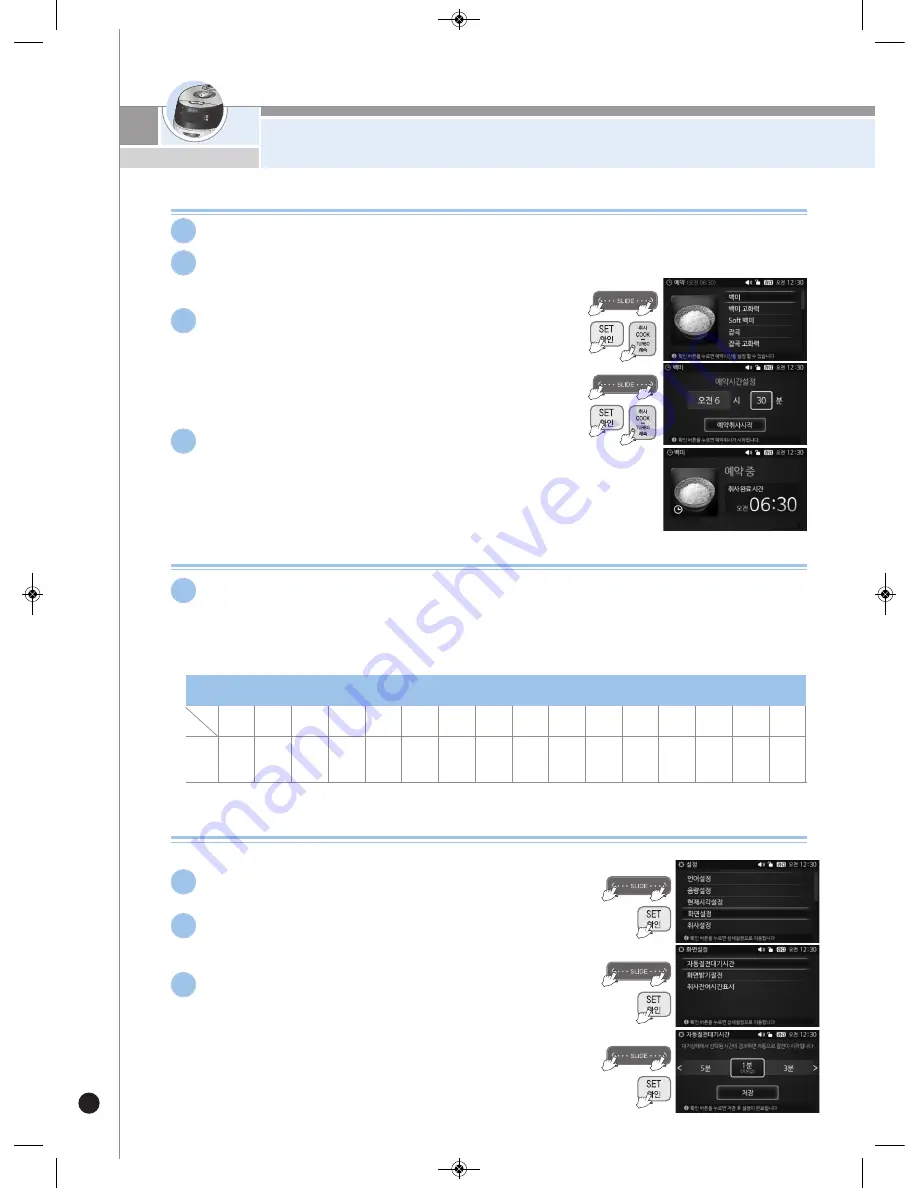 Cuckoo CRP-FH06 Fuzzy Series Operating Instructions Manual Download Page 48