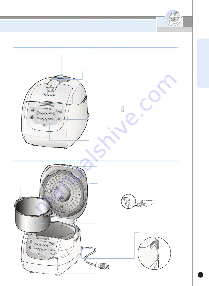 Cuckoo CRP-G10 Series Operating Instructions Manual Download Page 9