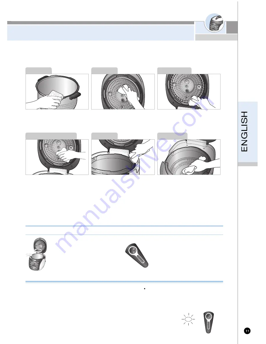 Cuckoo CRP-HL10 Fuzzy Series Operating Instructions Manual Download Page 11