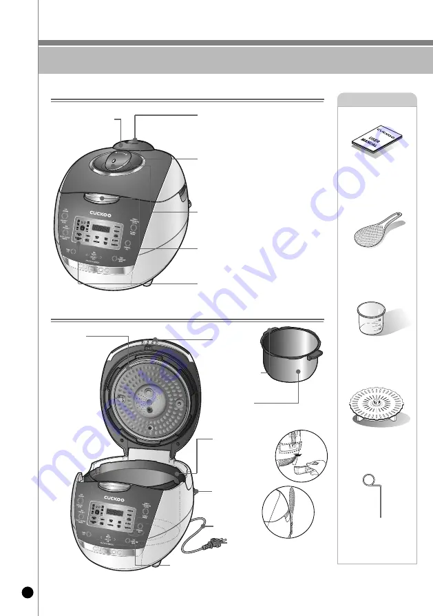 Cuckoo CRP-HU10 Tool Series Скачать руководство пользователя страница 10