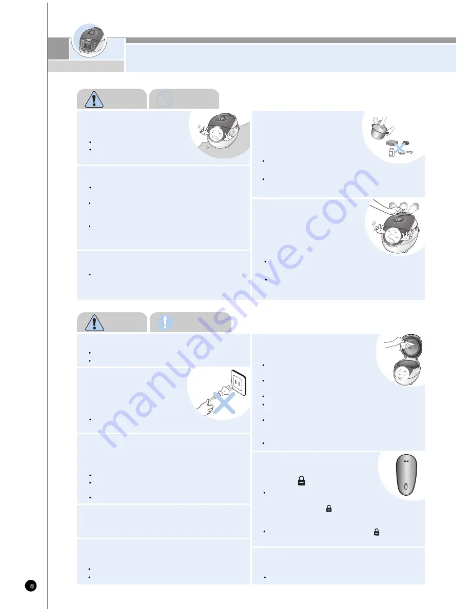 Cuckoo CRP-HV06 Fuzzy Series Скачать руководство пользователя страница 8