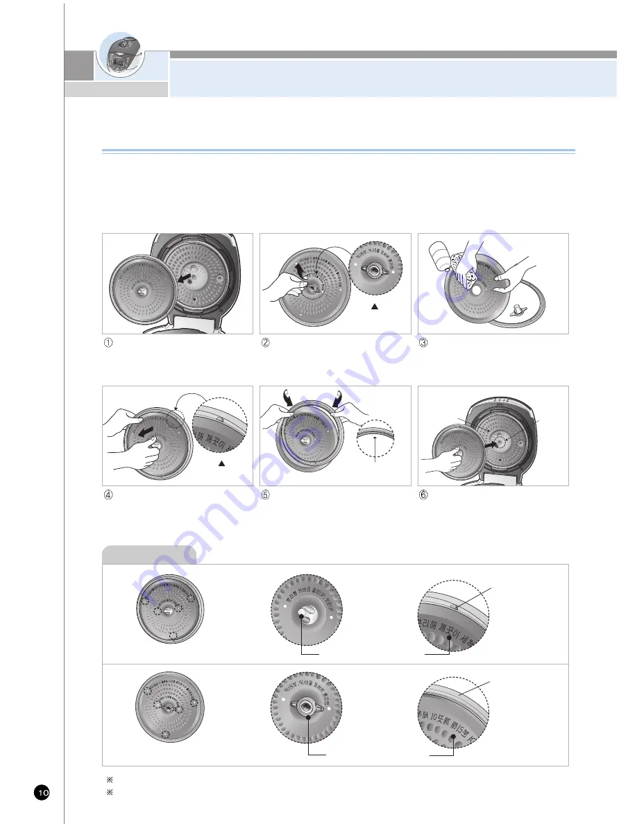 Cuckoo CRP-HV06 Fuzzy Series Скачать руководство пользователя страница 10