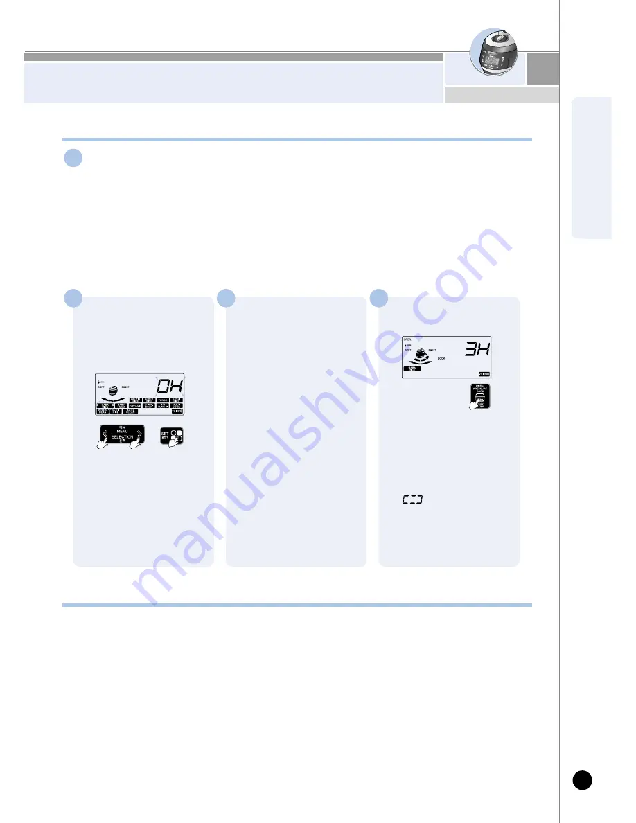 Cuckoo CRP-HY10 Fuzzy Series Operating Instructions Manual Download Page 25