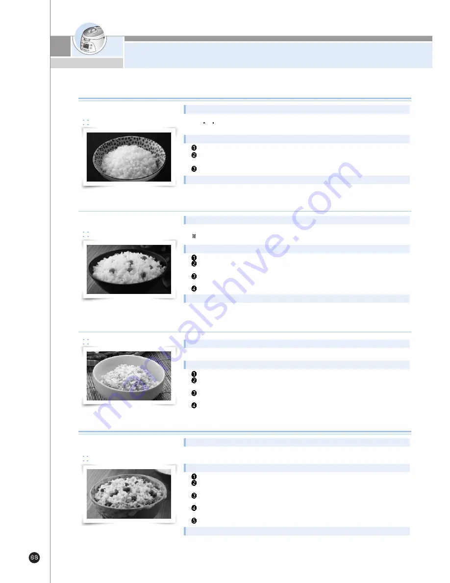 Cuckoo CRP-M1059F Series Operating Instructions Manual Download Page 68