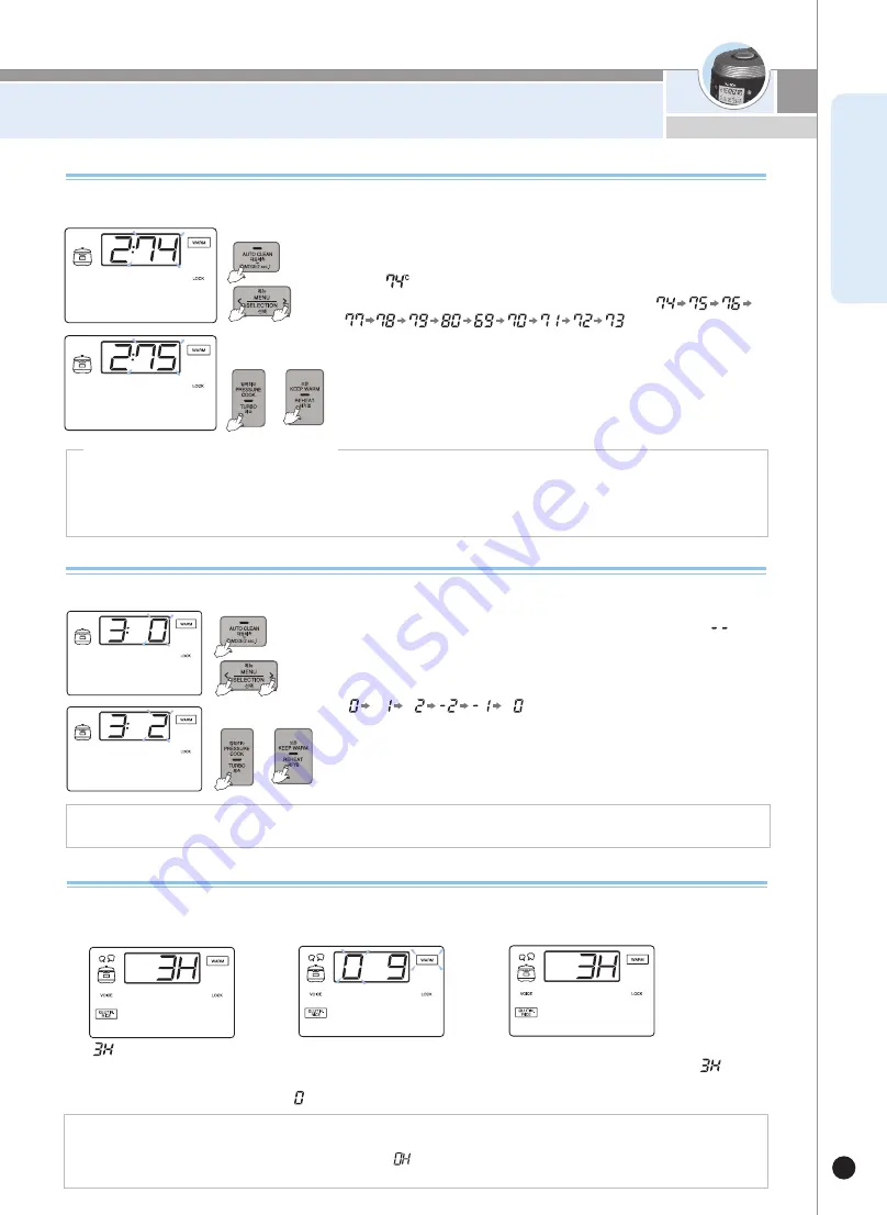 Cuckoo CRP-Q10 Series Operating Instructions Manual Download Page 25