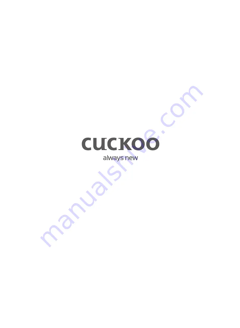 Cuckoo CRP-Q10 Series Operating Instructions Manual Download Page 44