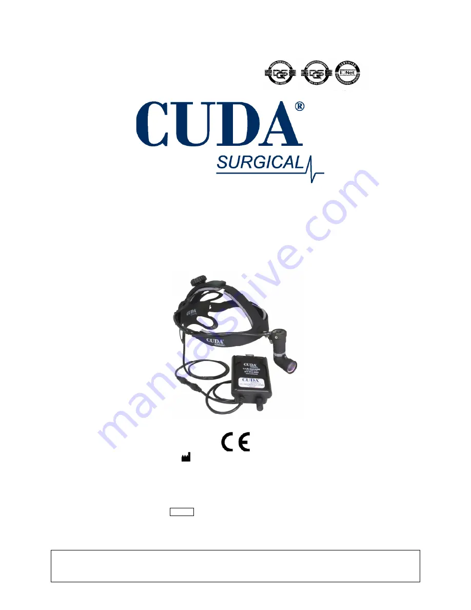 Cuda surgical ELITE 9000 Operation Manual Download Page 33