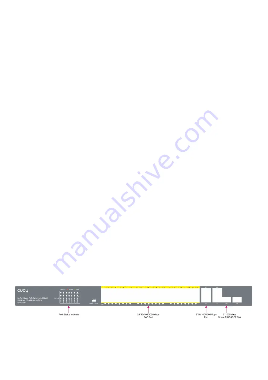 Cudy GS1028PS2 Скачать руководство пользователя страница 26