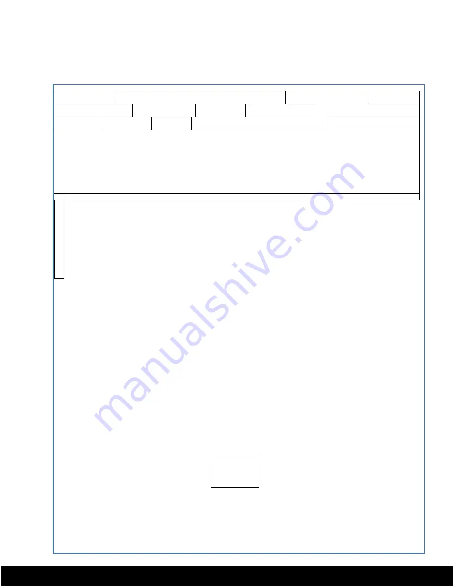 CUES CH915 Operation & Maintenance Manual Download Page 83