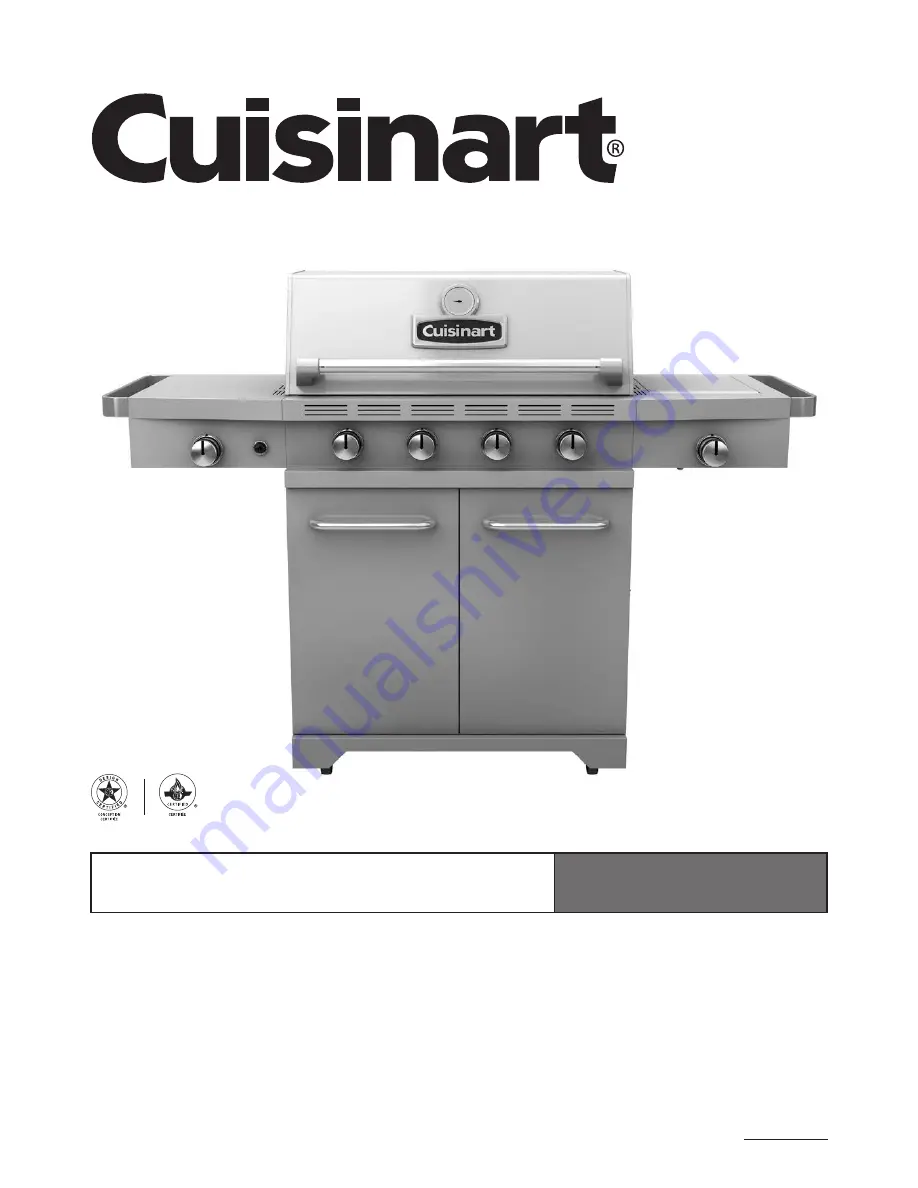 Cuisinart 85-3060-6 Скачать руководство пользователя страница 1