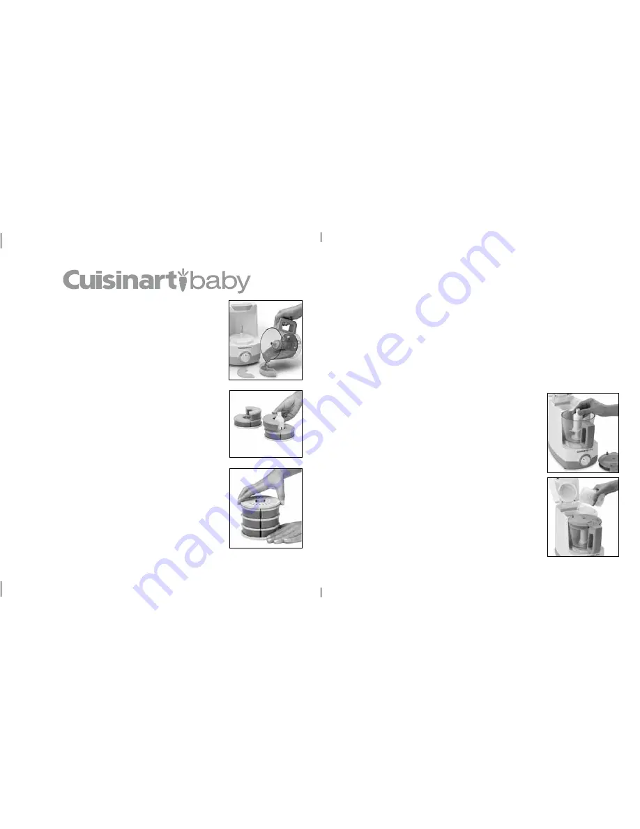 Cuisinart BFM-STORC Quick Start Manual Download Page 1