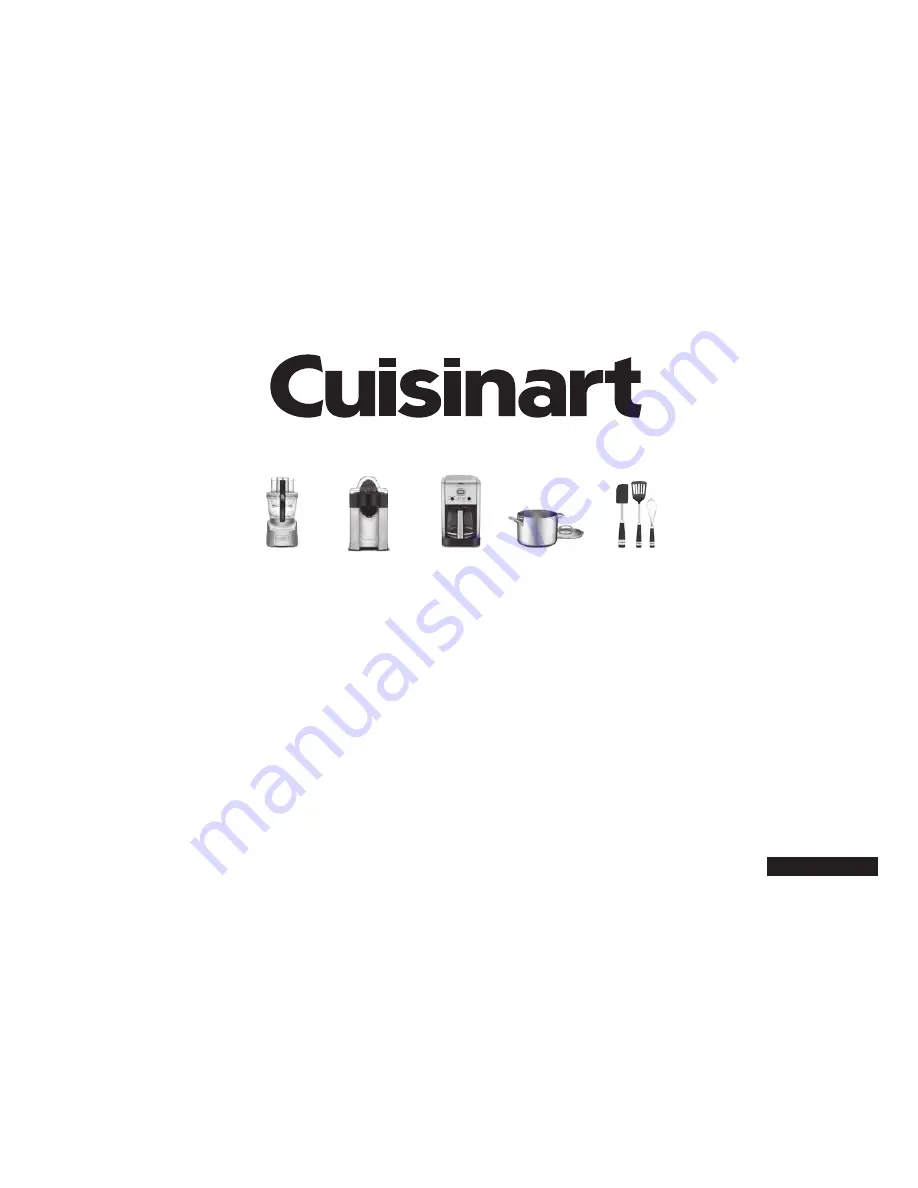 Cuisinart CBK-110C Скачать руководство пользователя страница 19