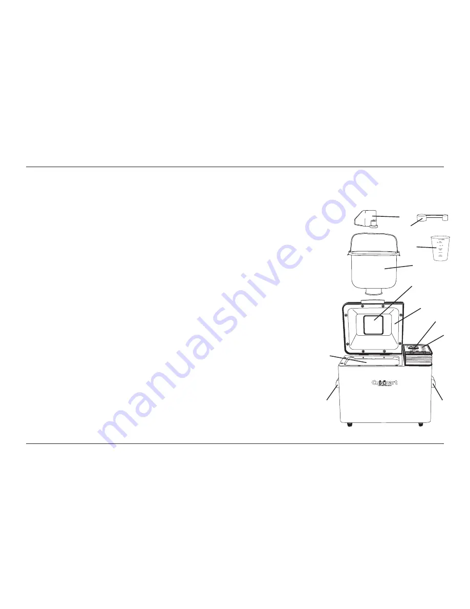 Cuisinart CBK-200 - 2 lb. Convection Bread Maker Instruction Booklet Download Page 3