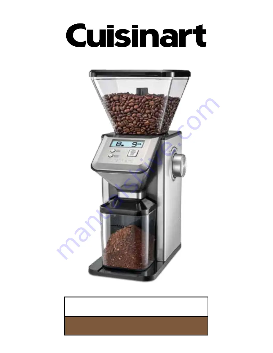 Cuisinart CBM-20C Скачать руководство пользователя страница 1