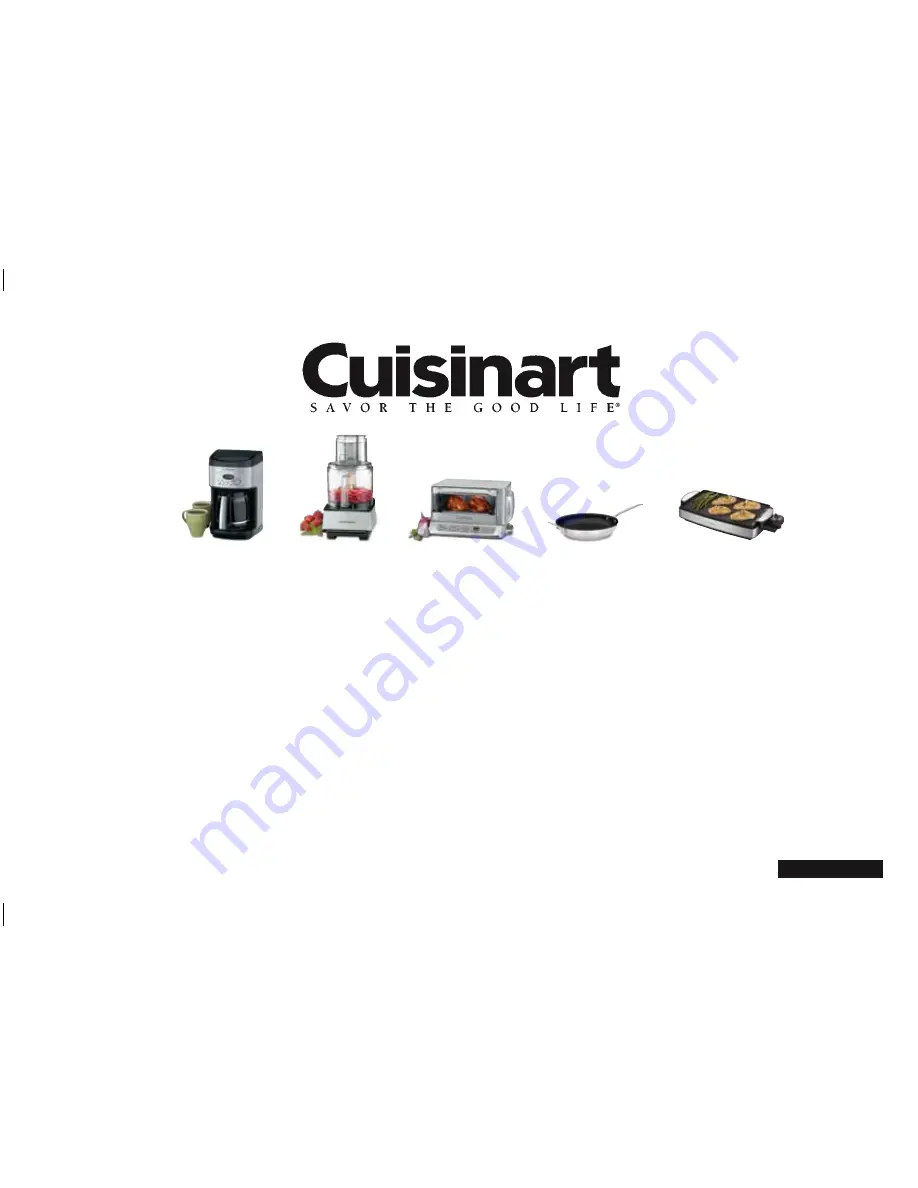 Cuisinart CDF-250C Instruction Booklet Download Page 8