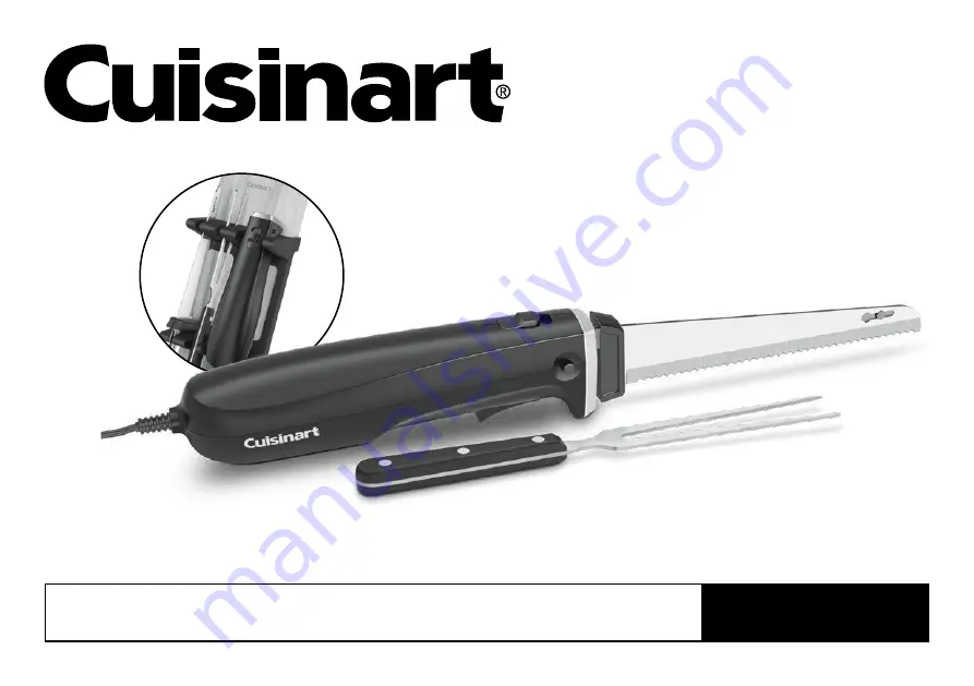 Cuisinart CEK-41C Instruction Booklet Download Page 1