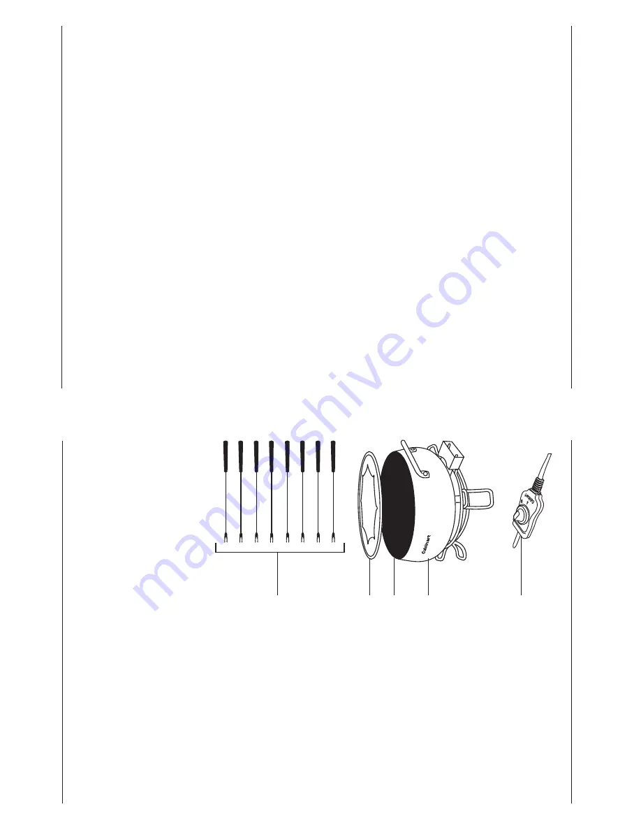 Cuisinart CFO-3SSC - Fondue Pot - Electric Instruction And Recipe Booklet Download Page 3