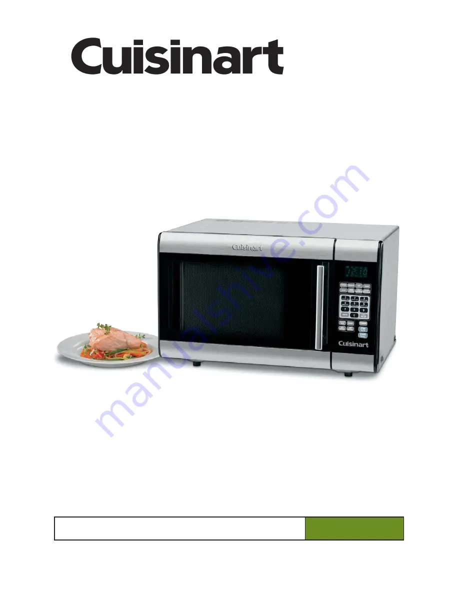 Cuisinart CMW-100C Instruction Booklet Download Page 1