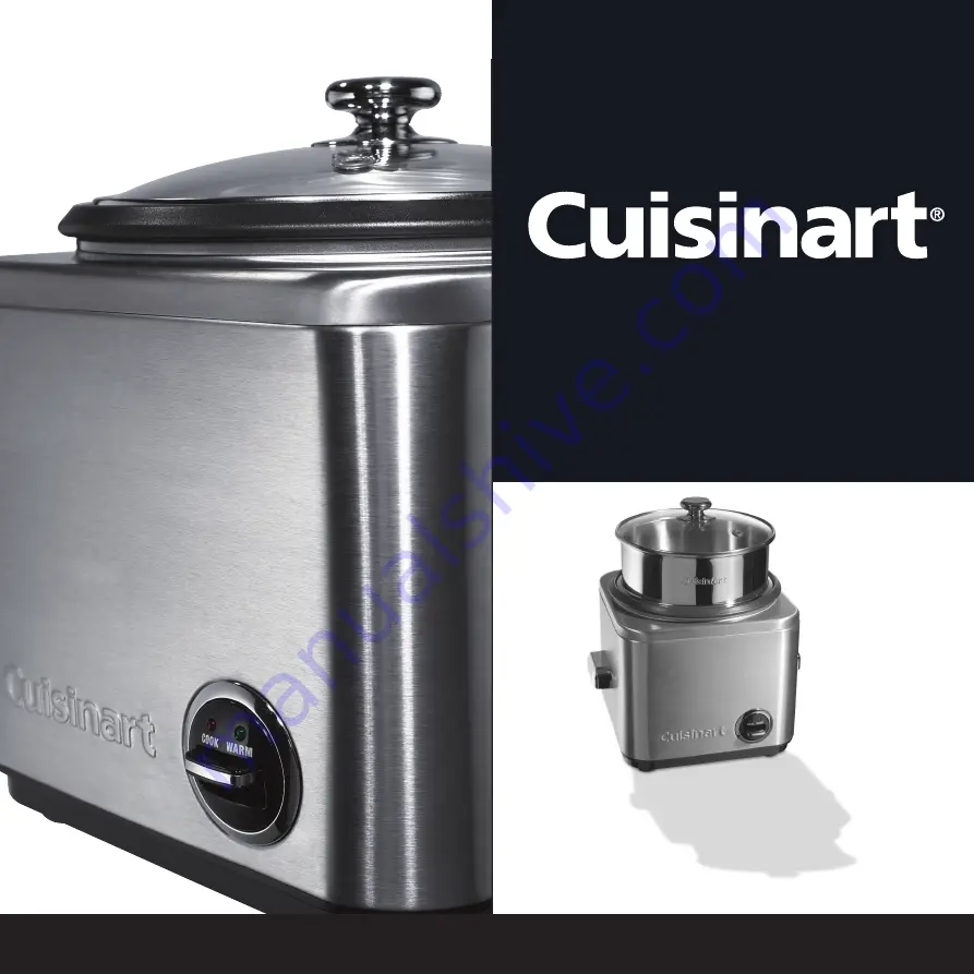 Cuisinart CRC400E Manual Download Page 1