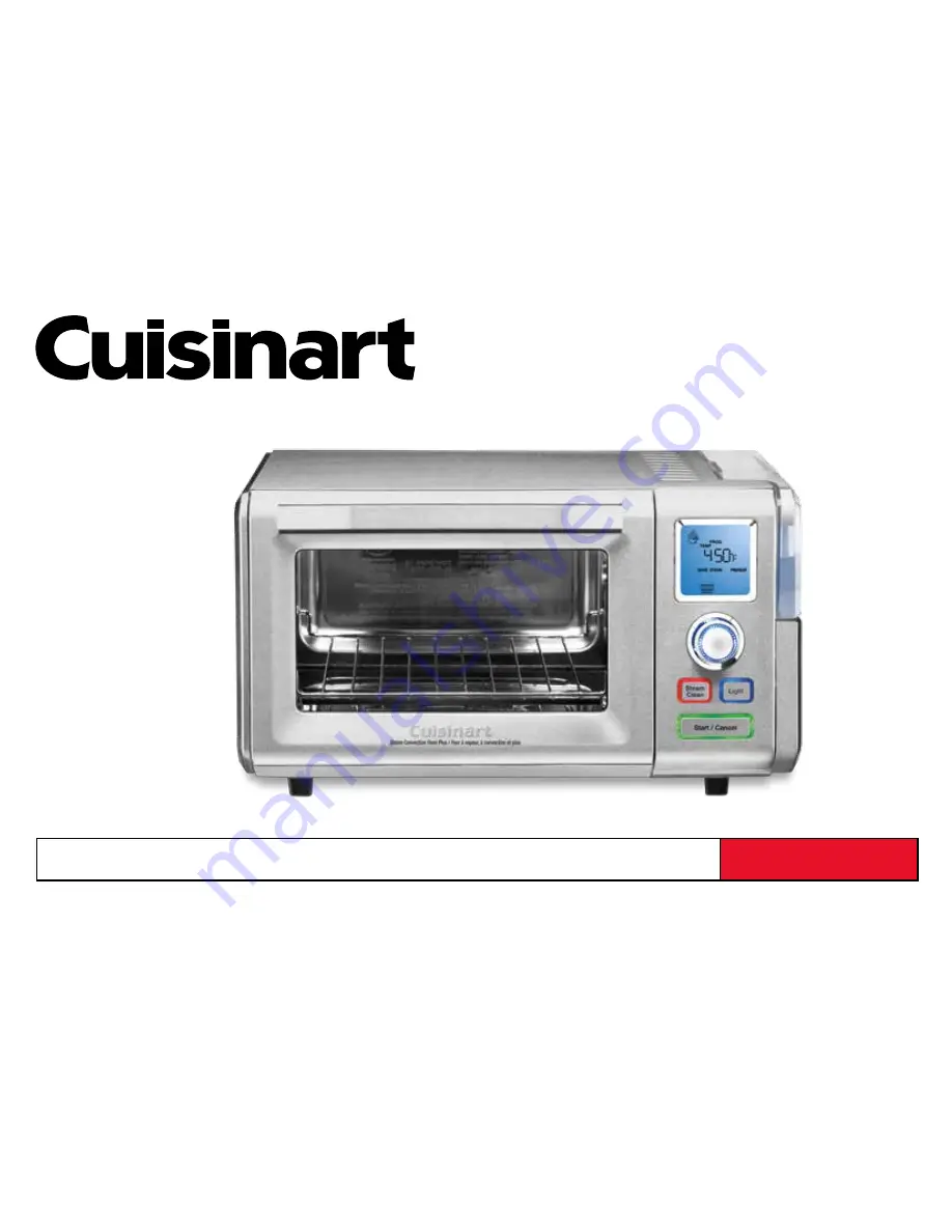 Cuisinart CSO-300NC Instruction And Recipe Booklet Download Page 1