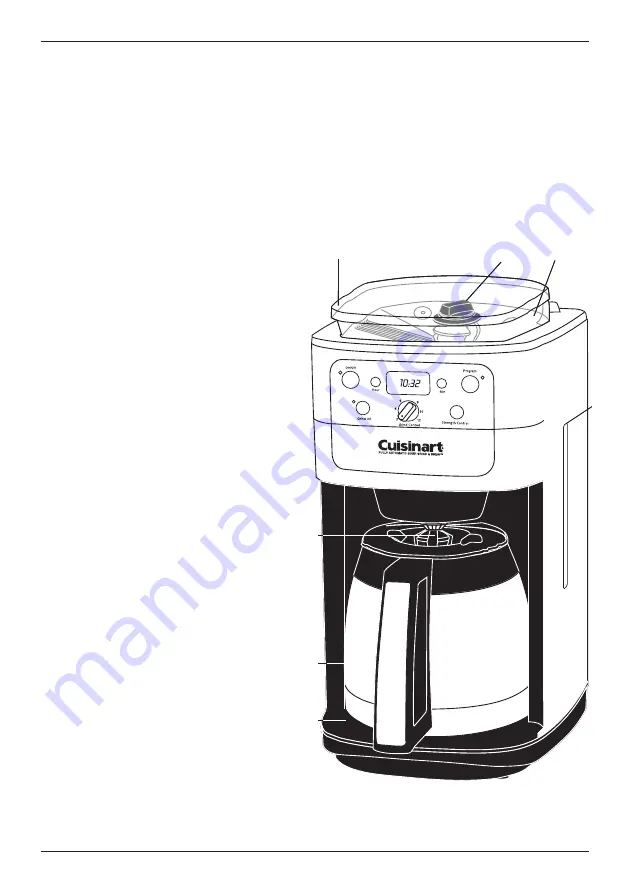 Cuisinart DGB-900 Series Скачать руководство пользователя страница 5