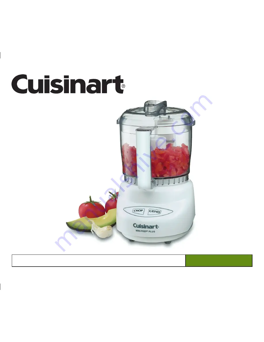 Cuisinart DLC-2A Series Скачать руководство пользователя страница 1