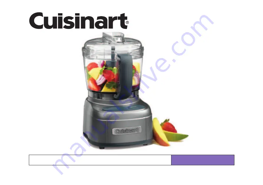 Cuisinart ECH-4 Series Скачать руководство пользователя страница 1