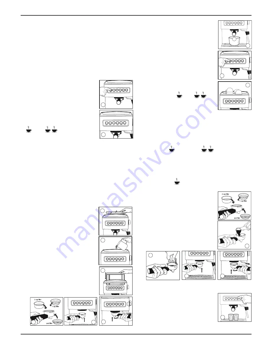 Cuisinart EM-200 - Programmable 15-Bar Espresso Maker Скачать руководство пользователя страница 6