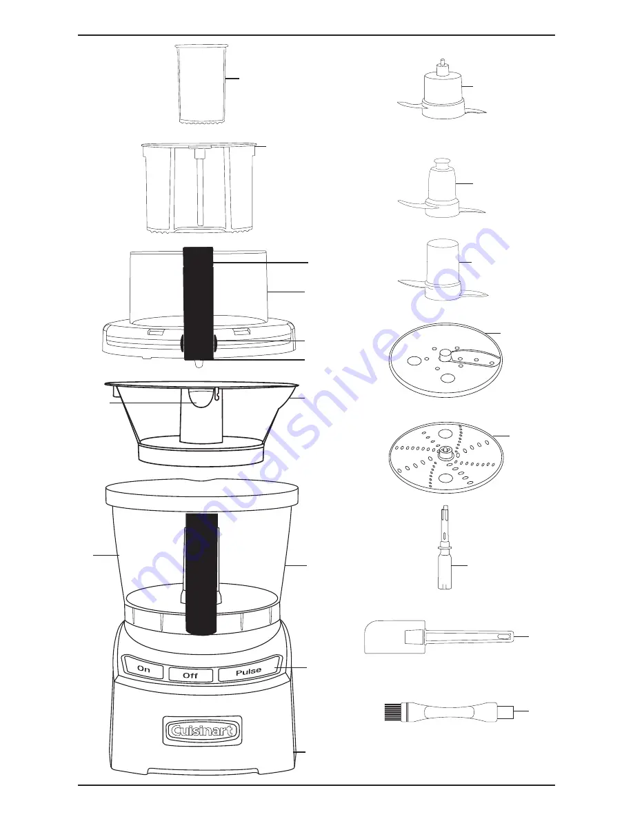 Cuisinart FP-12 Series Instruction Booklet Download Page 7