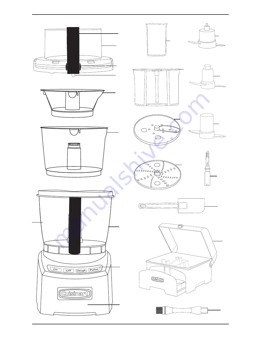 Cuisinart FP14 - Elite Collection Food Processor Instruction Booklet Download Page 8