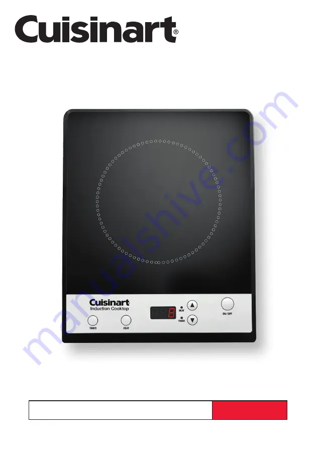 Cuisinart ICT-30PCXA Скачать руководство пользователя страница 1