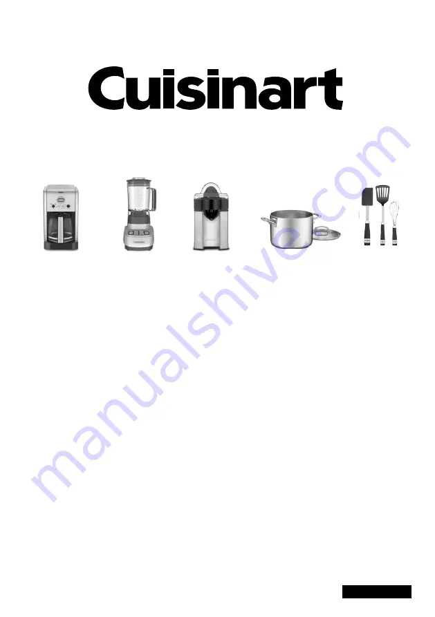 Cuisinart JK-17C Series Instruction Booklet Download Page 7