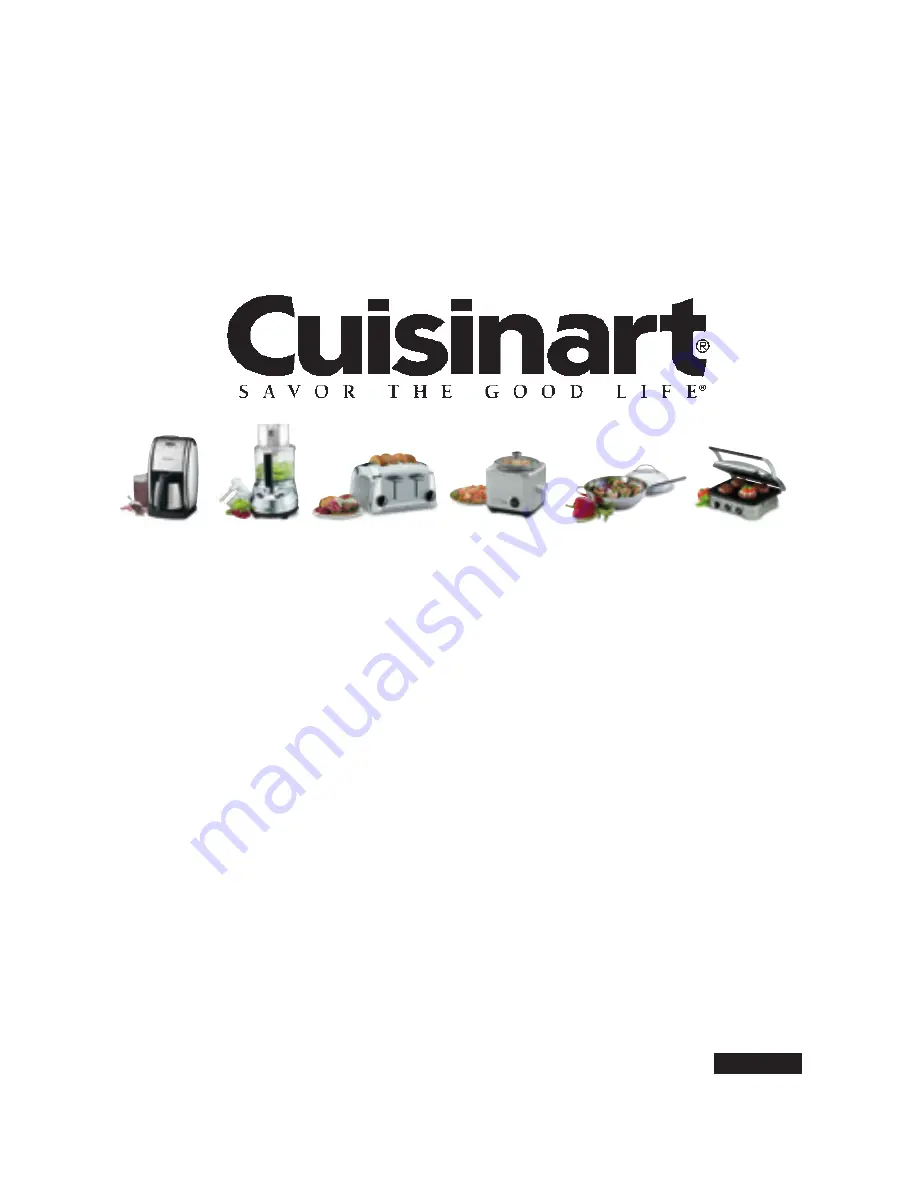 Cuisinart Rechargeable Salt & Pepper Mill SP-2 Скачать руководство пользователя страница 8