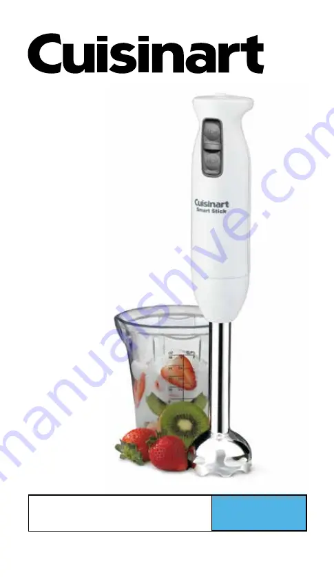 Cuisinart Smart Stick CSB-75C Series Скачать руководство пользователя страница 1